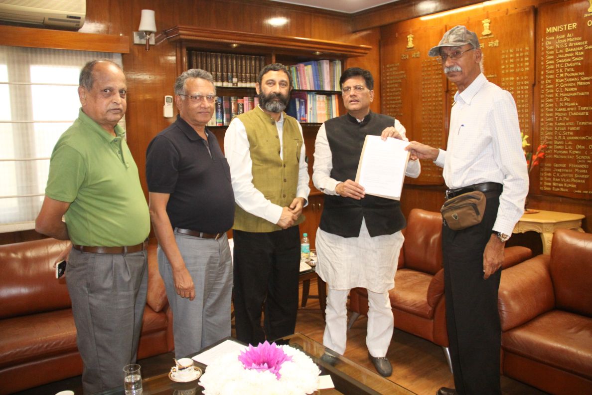 ಕೊಡಗಿನ ಮೂಲಕ ರೈಲ್ವೆ ಮಾರ್ಗಕ್ಕೆ ಅನುಮತಿ ಇಲ್ಲ: ರೈಲ್ವೆ ಸಚಿವ ಪಿಯೂಷ್ ಗೋಯಲ್